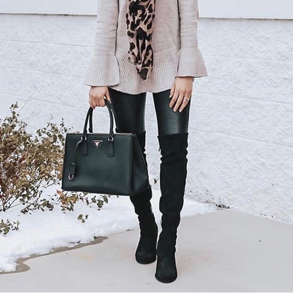 SPANX Pants - NWT FLAWS SPANX Faux leather leggings black XS